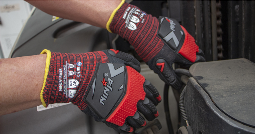 Unmatched Grip, Protection & Comfort with Ninja Slash-Tec Gloves