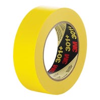 3M Performance Masking Tape Yellow 301+, Yellow, 24mm x 55m