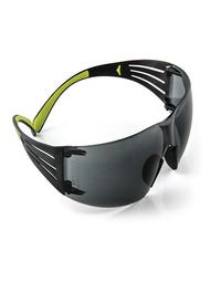 3M SecureFit 100 Series Safety Glasses SF102AF-BLK, Black Temples, Grey Anti-Fog/Anti-Scratch Lens
